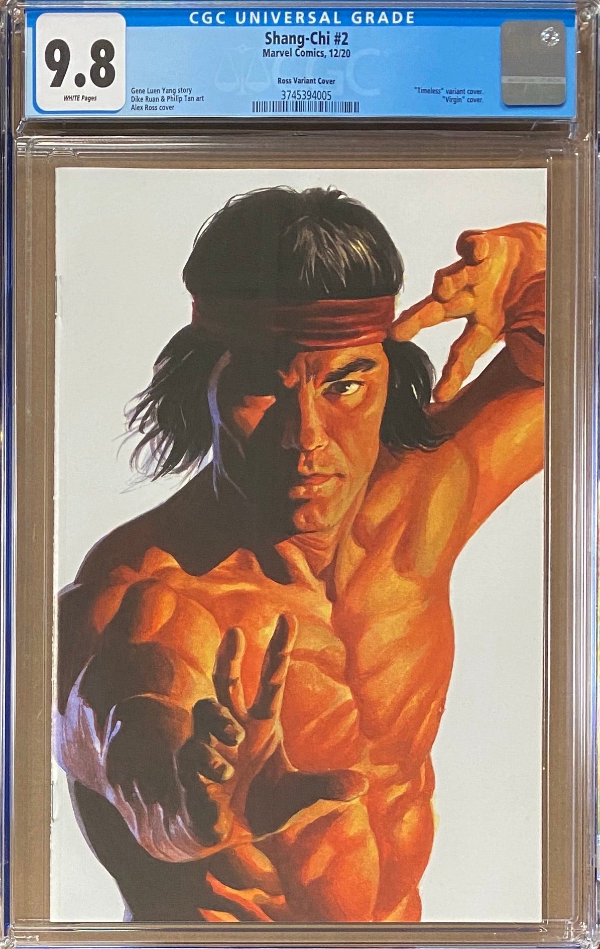 Shang-Chi #2 Alex Ross Shang-Chi "Timeless" Variant CGC 9.8