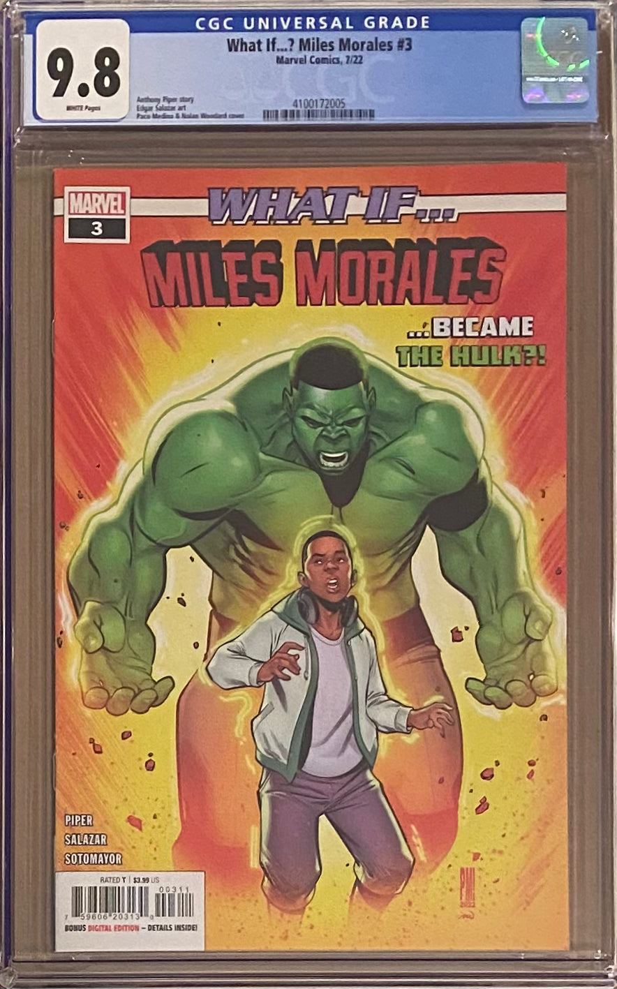 What If... Miles Morales #3 CGC 9.8