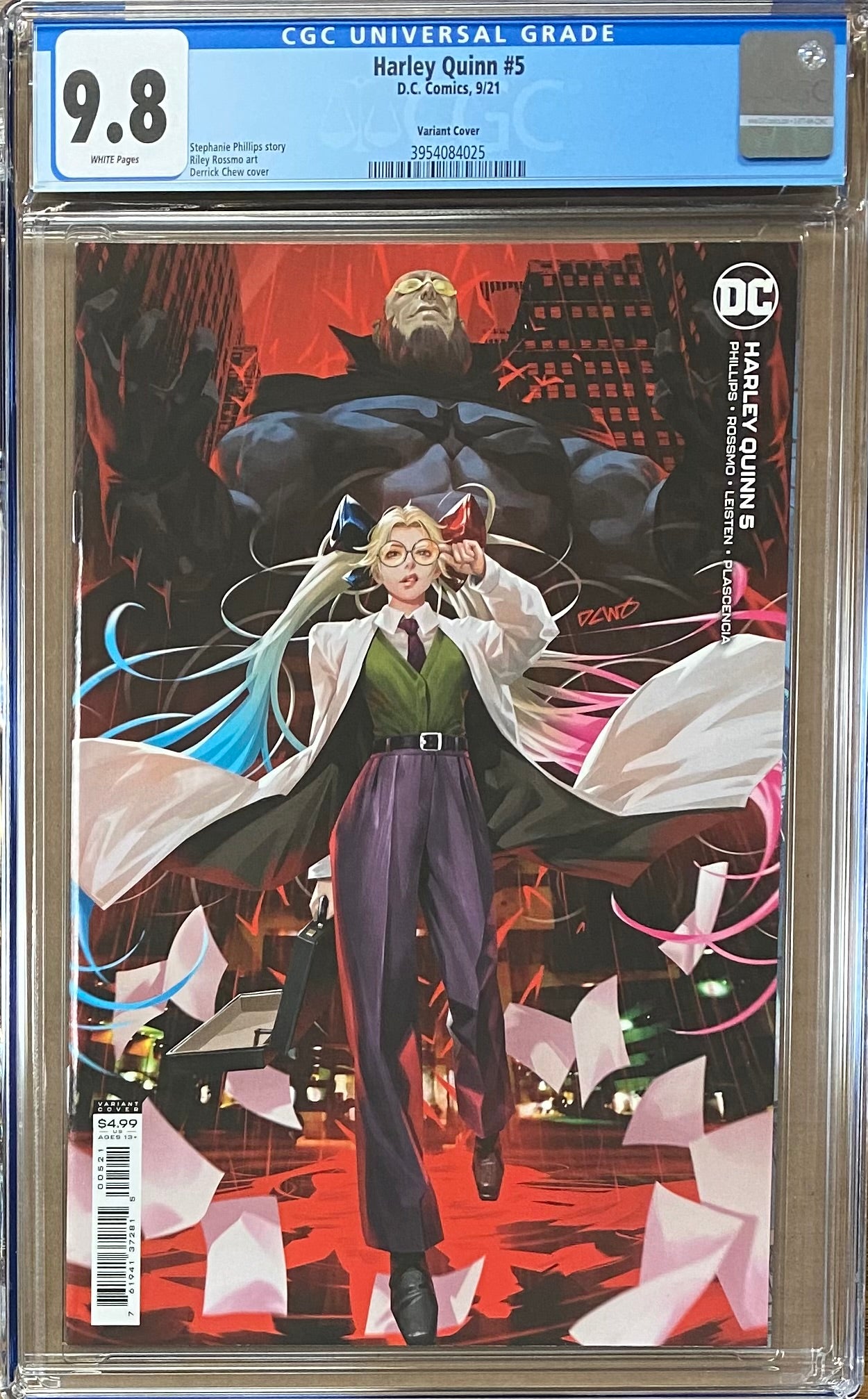 Harley Quinn #5 Variant CGC 9.8