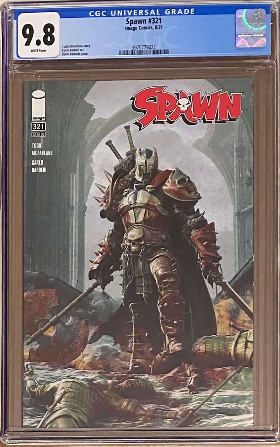 Spawn #321 CGC 9.8