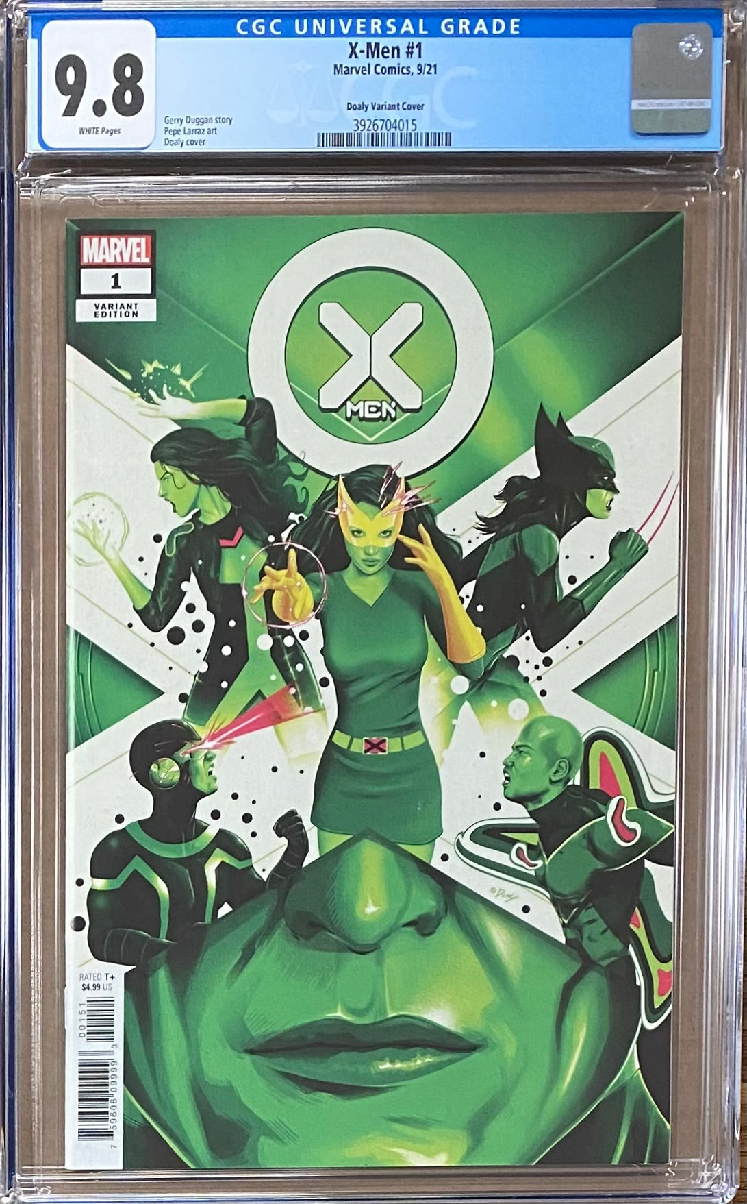 X-Men #1 Doaly 1:25 Retailer Incentive Variant CGC 9.8