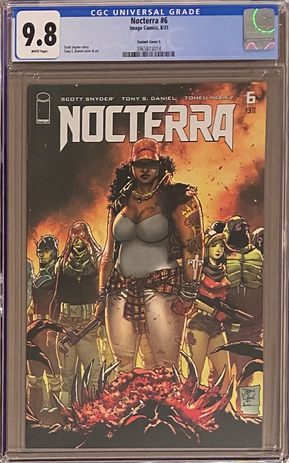 Nocterra #6 Daniel Variant CGC 9.8