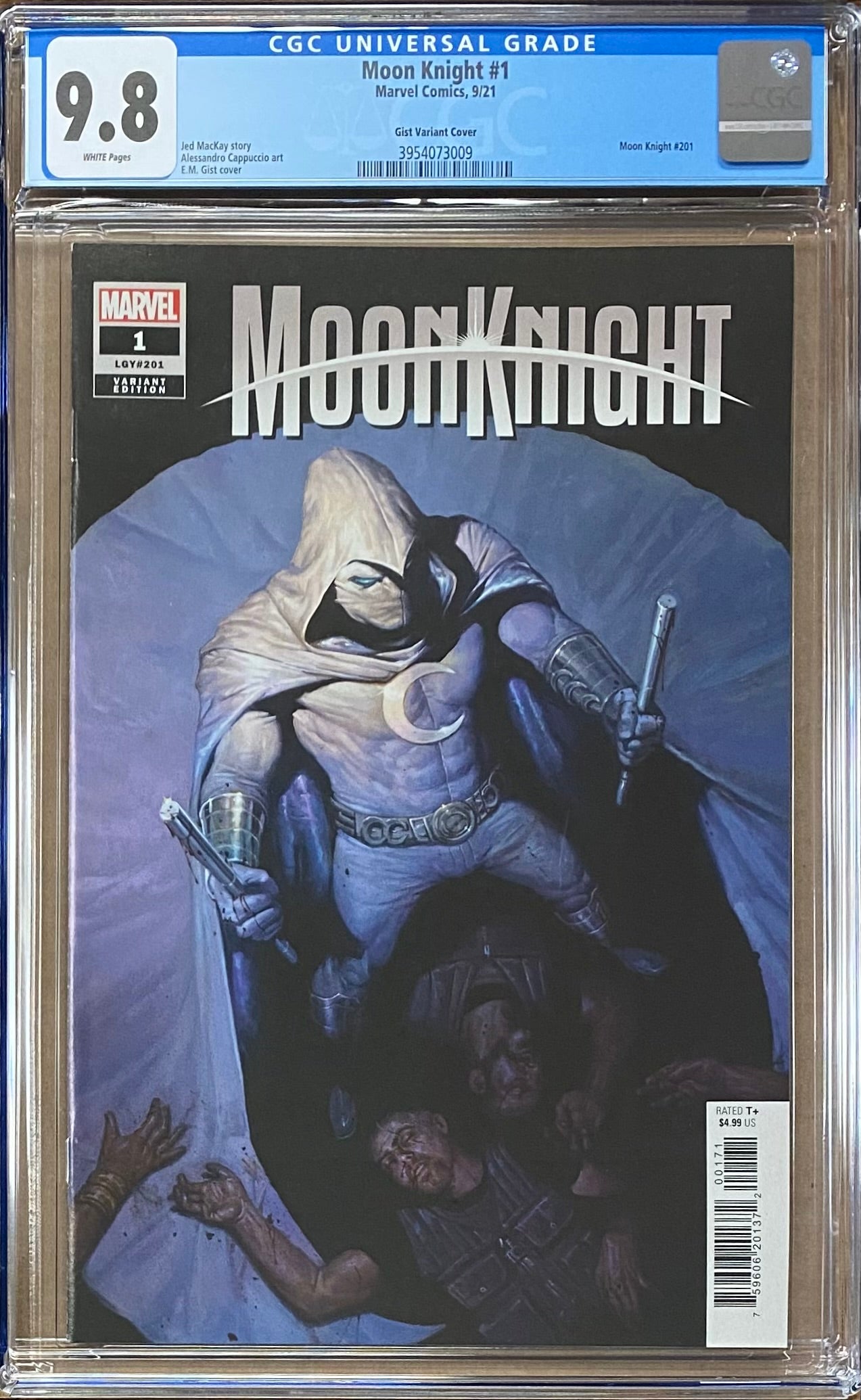 Moon Knight #1 Gist Variant CGC 9.8
