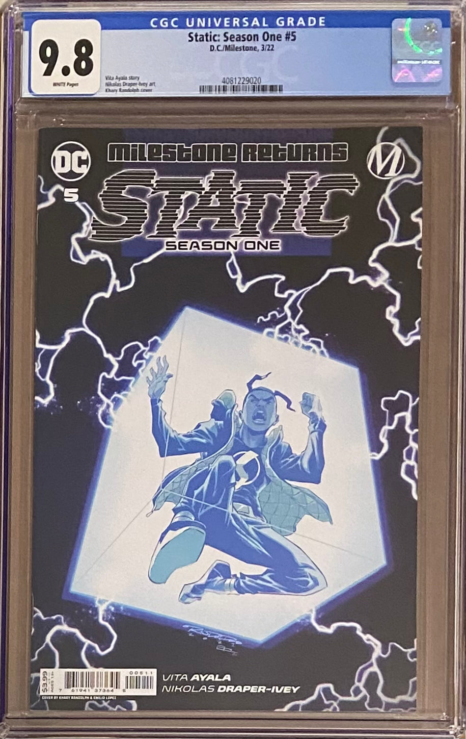 Static: Season One #5 CGC 9.8