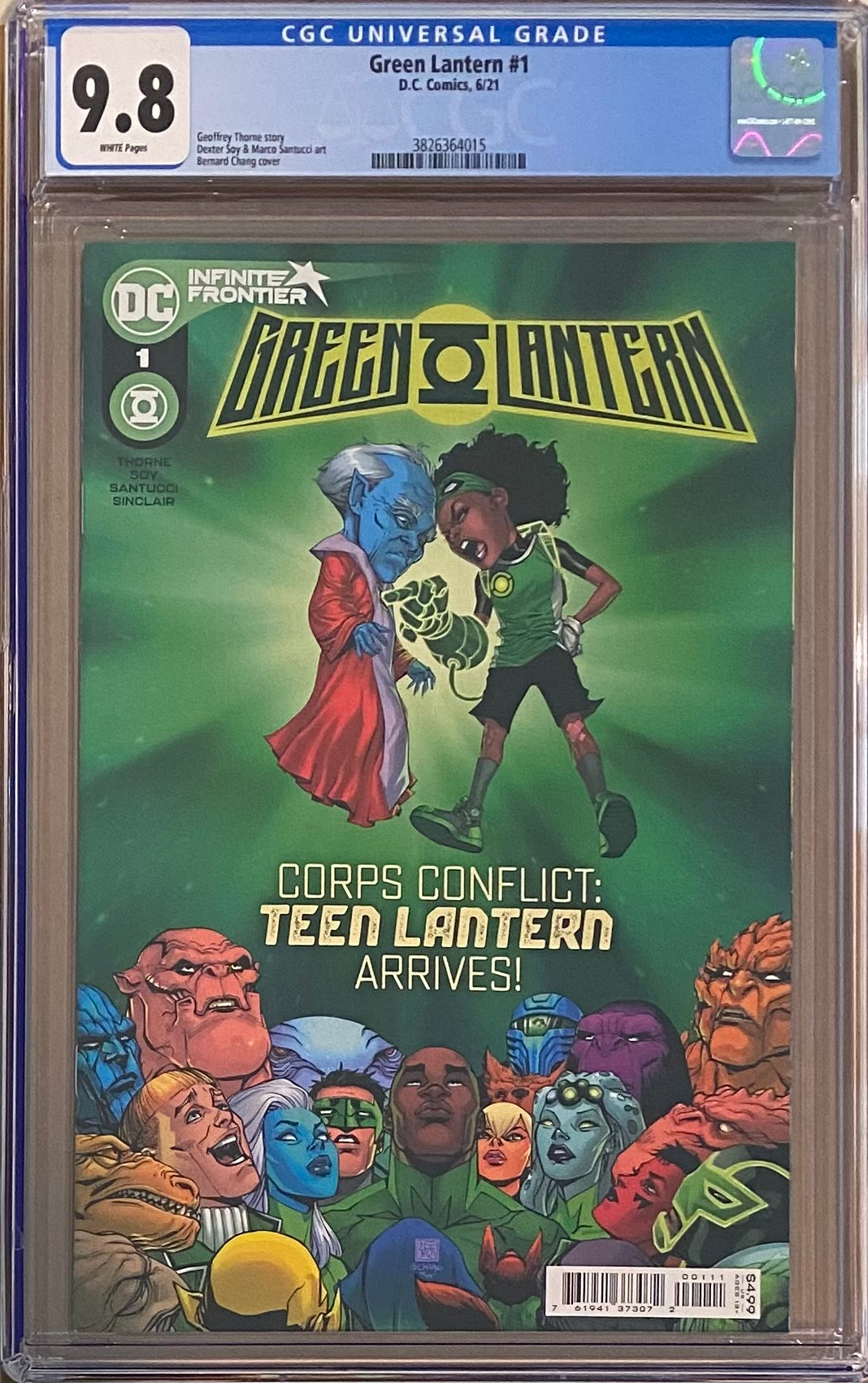 Green Lantern #1 CGC 9.8