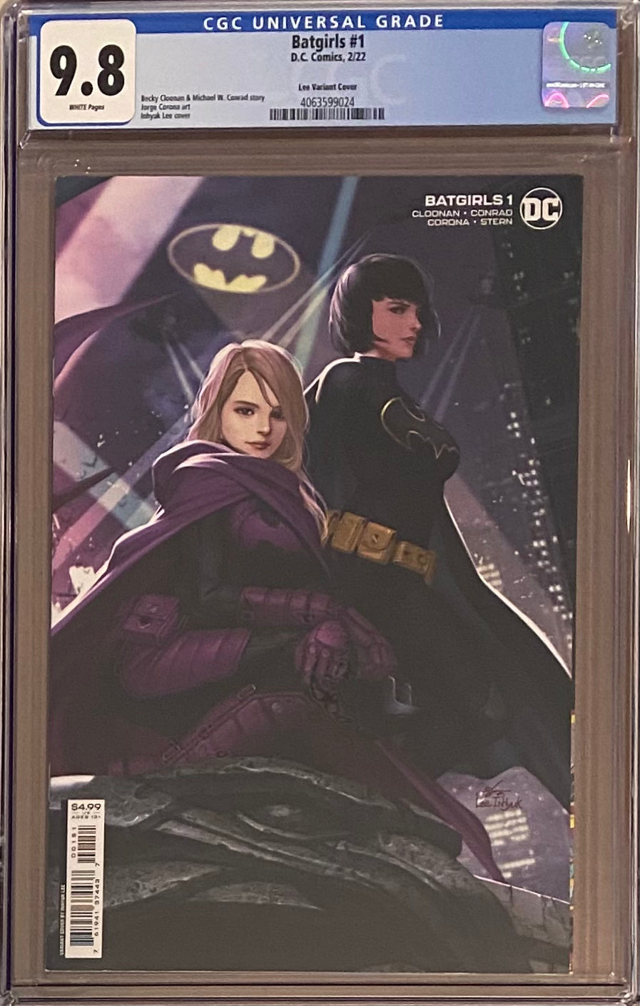 Batgirls #1 InHyuk Lee Connecting Variant B CGC 9.8
