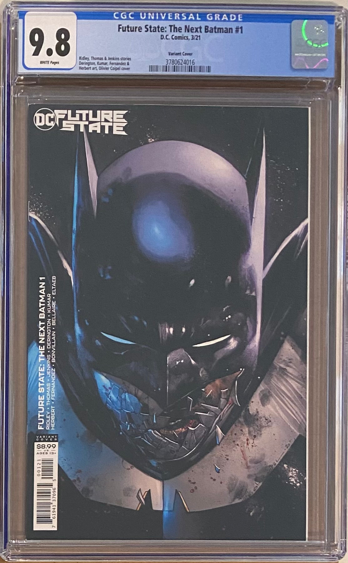 Future State: The Next Batman #1 Variant CGC 9.8