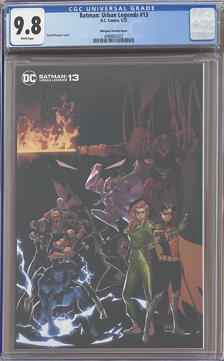 Batman: Urban Legends #13 Marquez Variant CGC 9.8