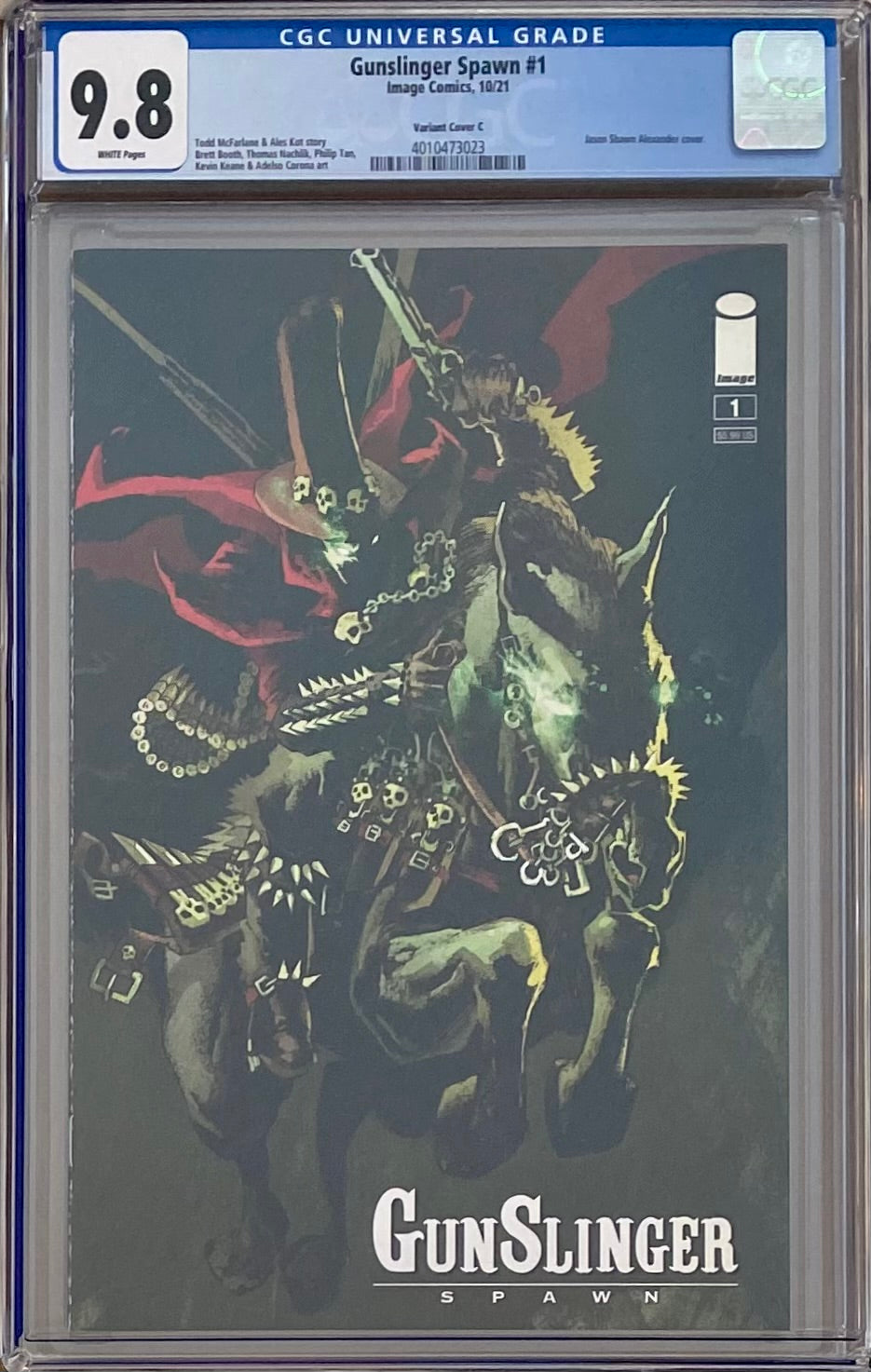 Gunslinger Spawn #1 Cover C - Alexander CGC 9.8