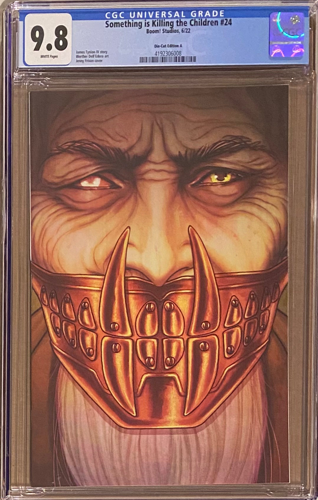 Something is Killing the Children #24 Die-Cut Variant CGC 9.8