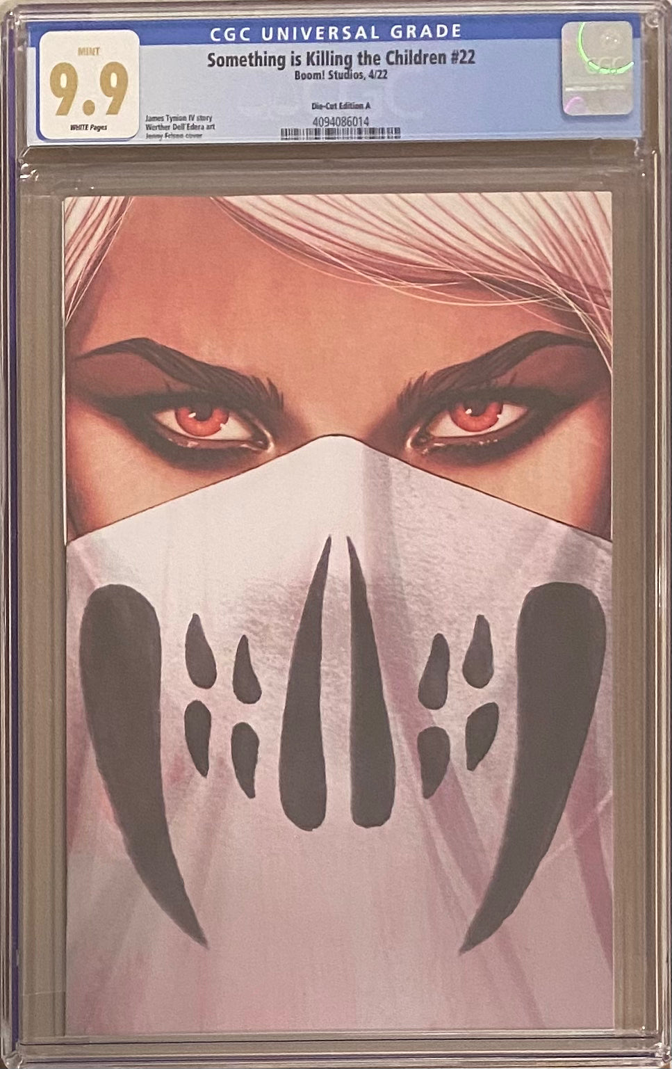 Something is Killing the Children #22 Die-Cut Variant CGC 9.9 MINT