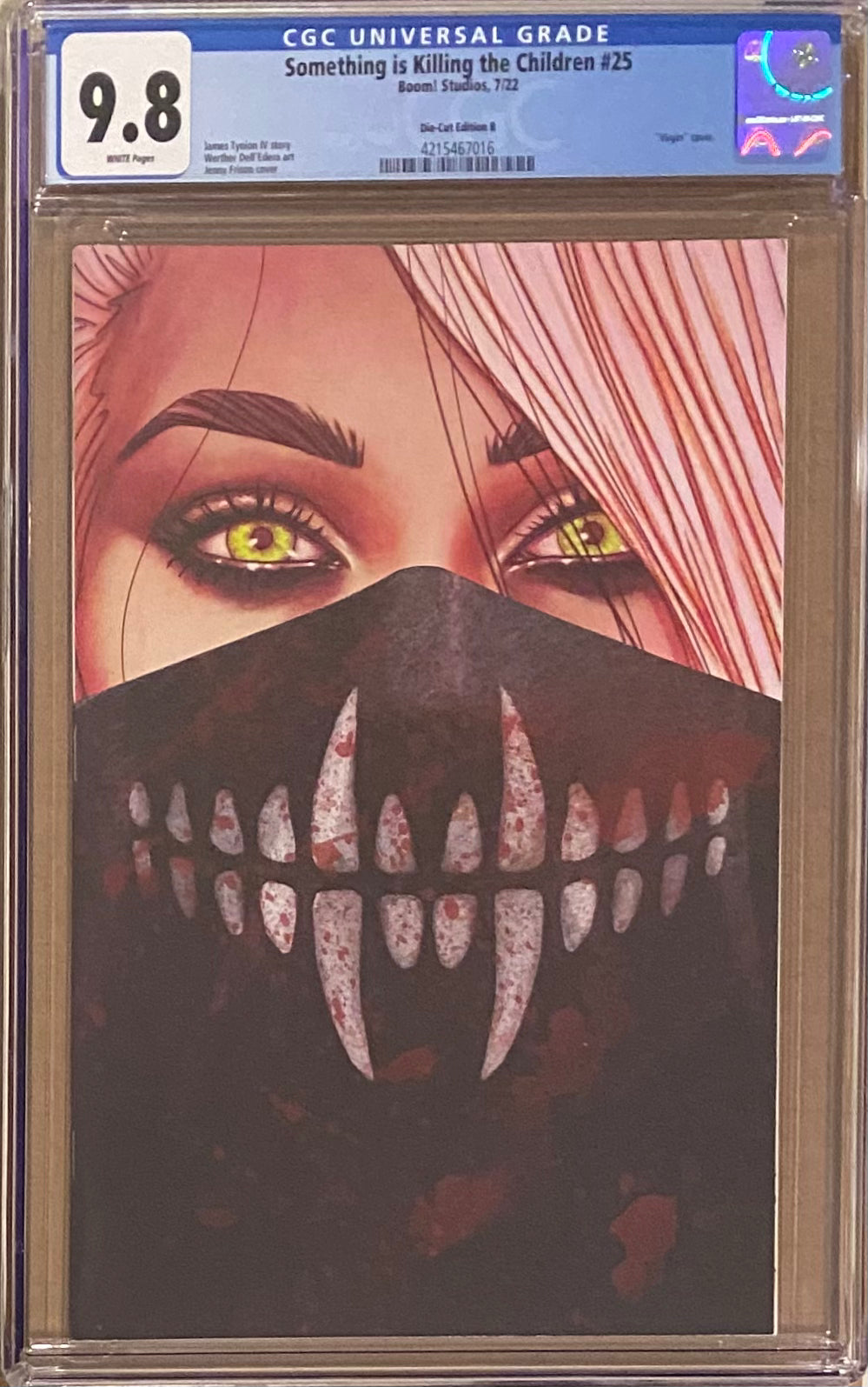 Something is Killing the Children #25 Die-Cut Variant CGC 9.8