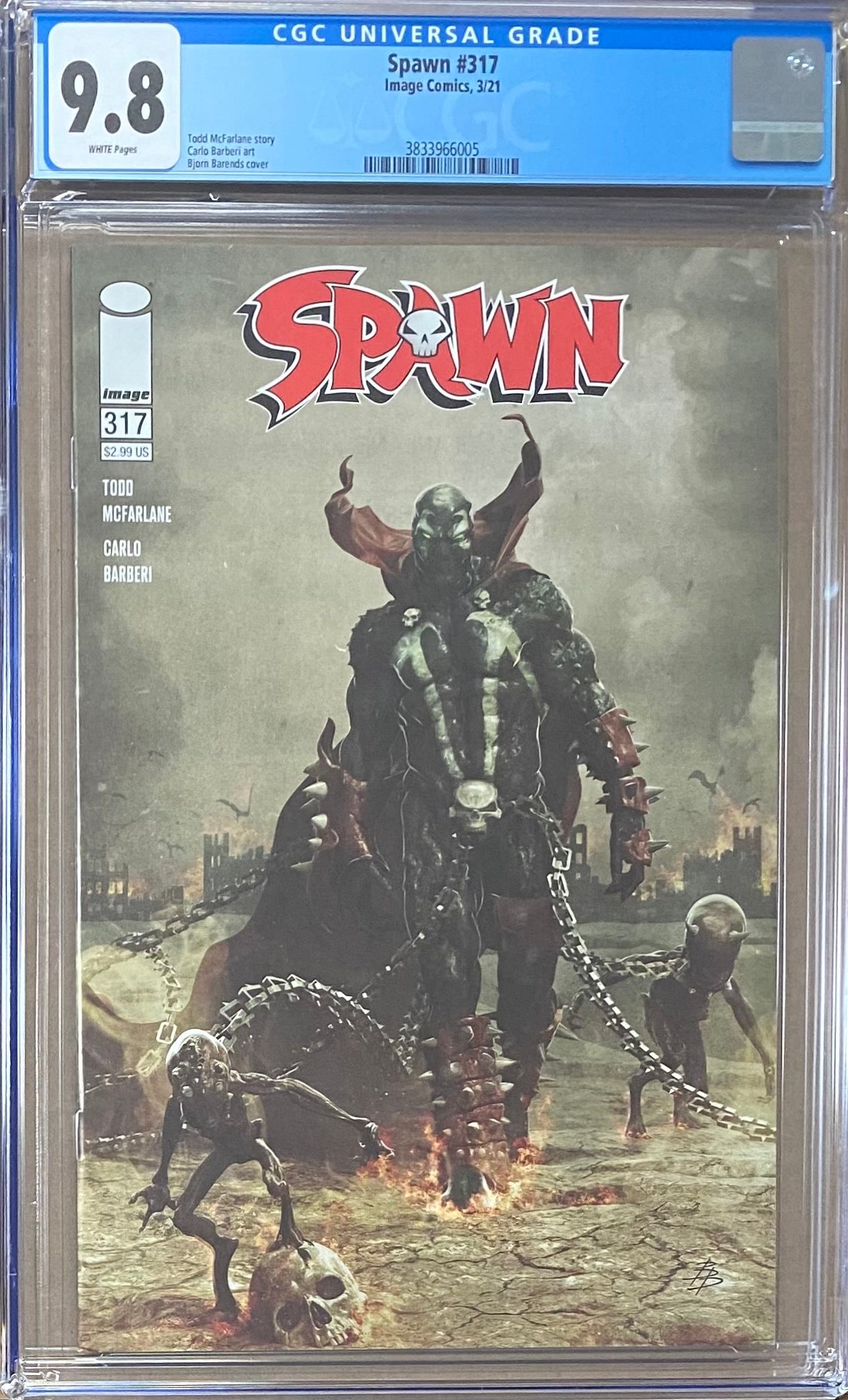 Spawn #317 CGC 9.8