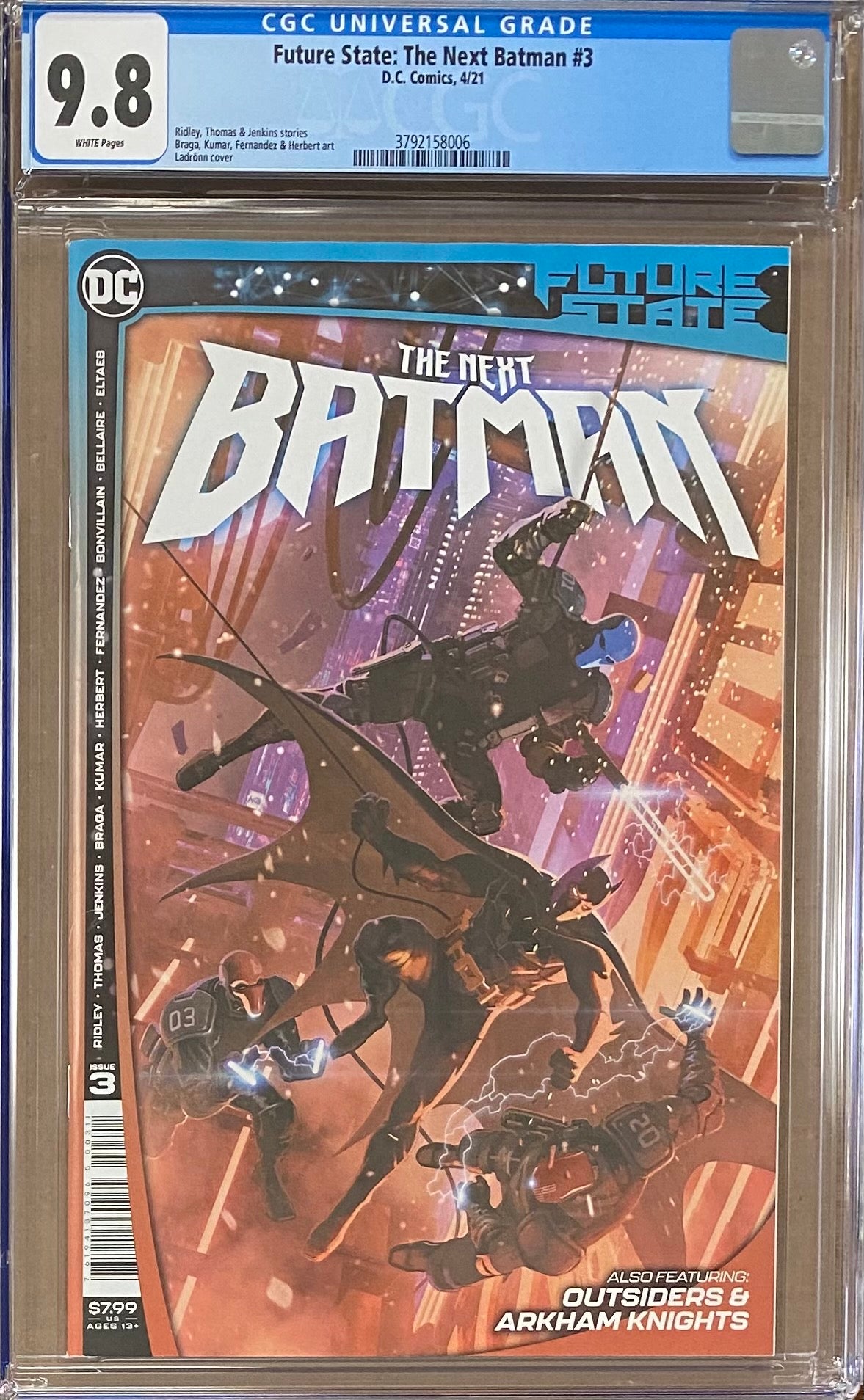 Future State: The Next Batman #3 CGC 9.8