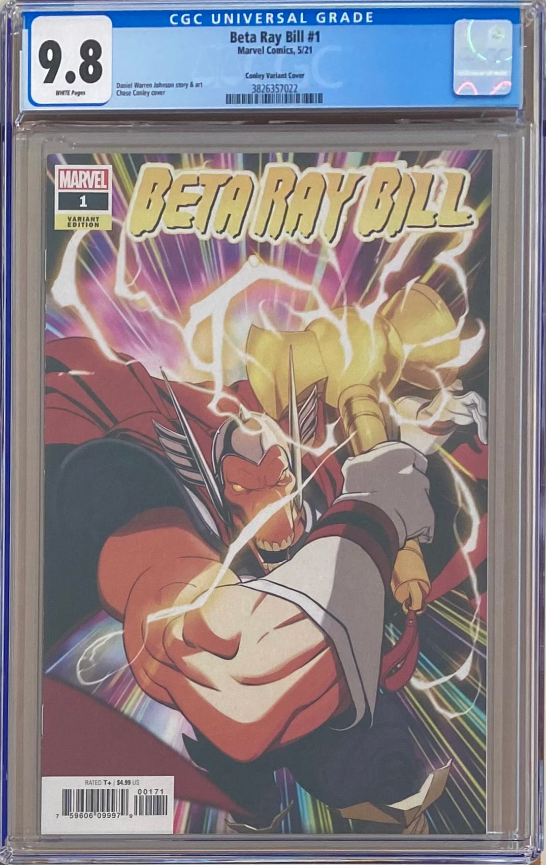 Beta Ray Bill #1 Conley Variant CGC 9.8