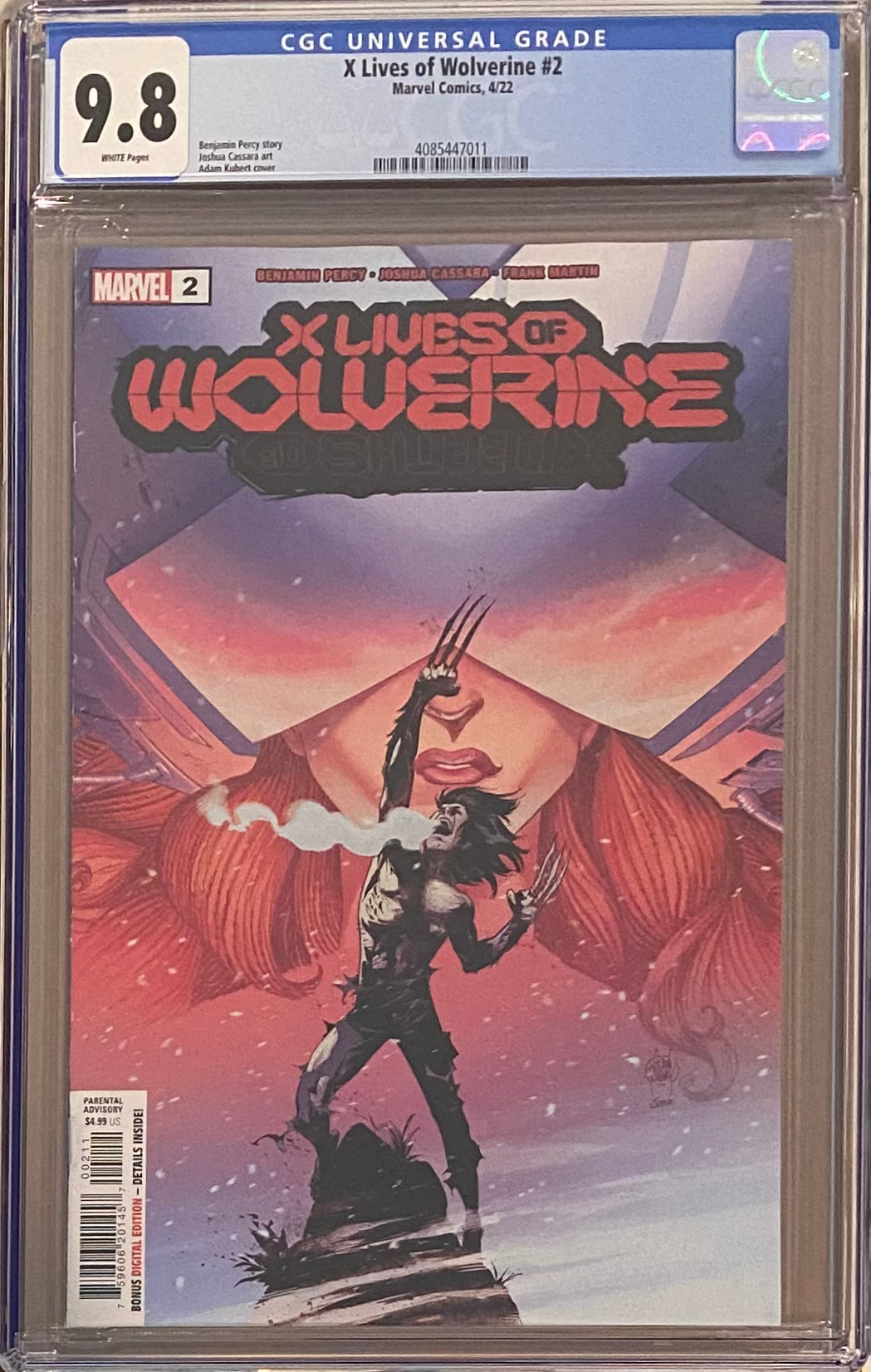 X Lives of Wolverine #2 CGC 9.8