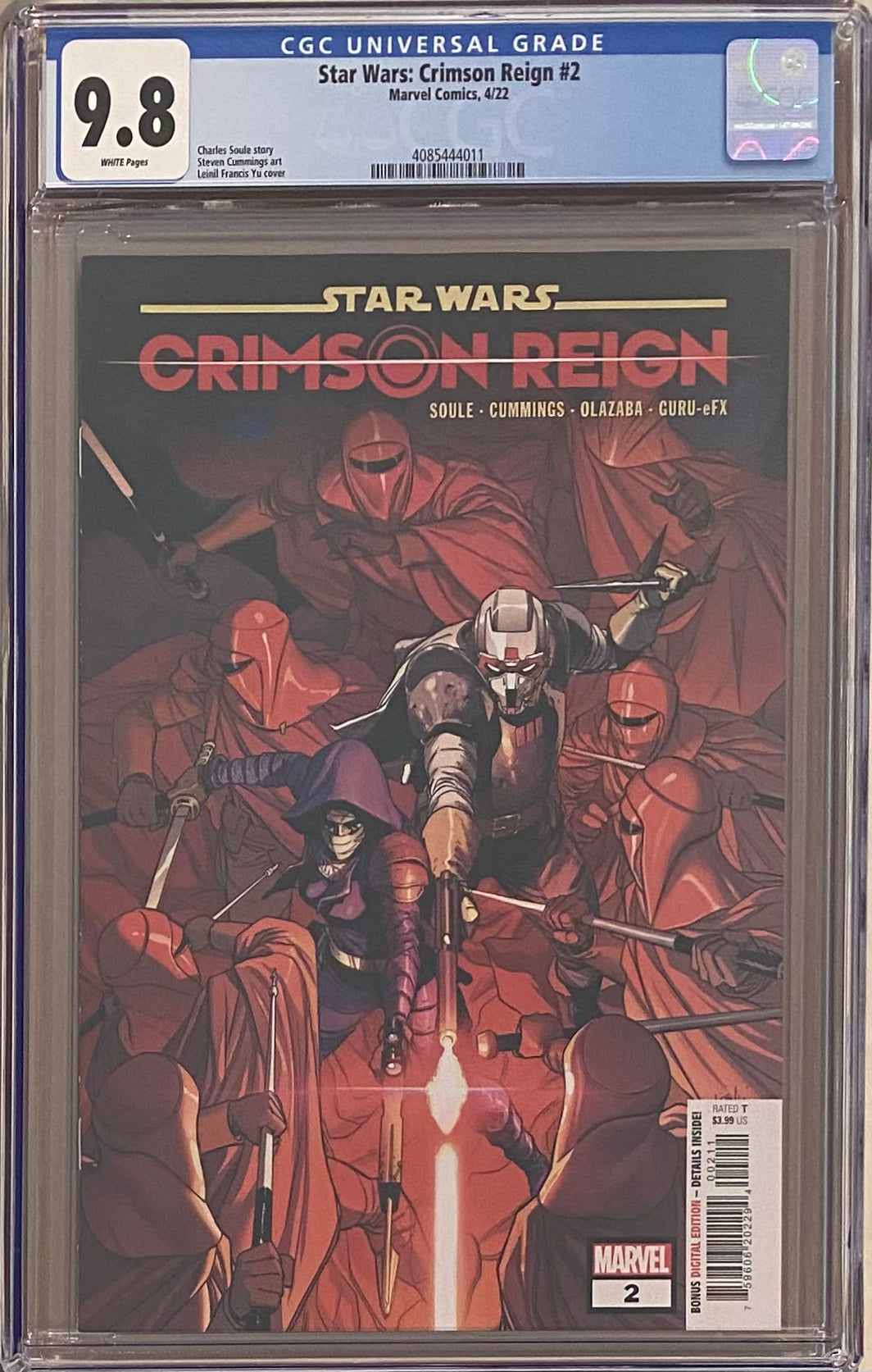 Star Wars: Crimson Reign #2 CGC 9.8