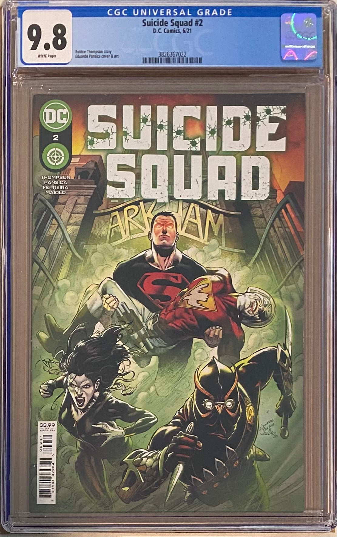 Suicide Squad #2 CGC 9.8