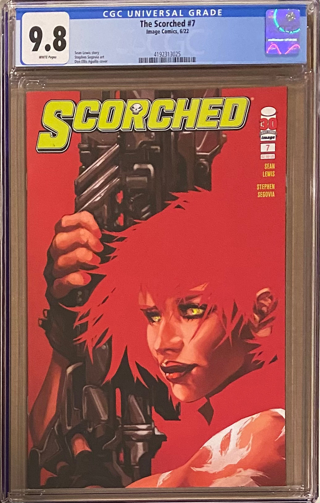 The Scorched #7 CGC 9.8