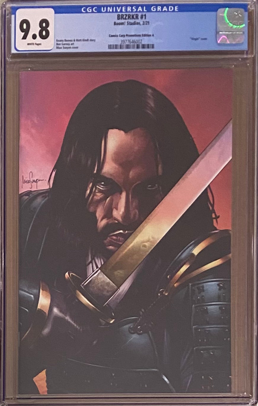 BRZRKR #1 Comics Corp Promotion Edition A CGC 9.8