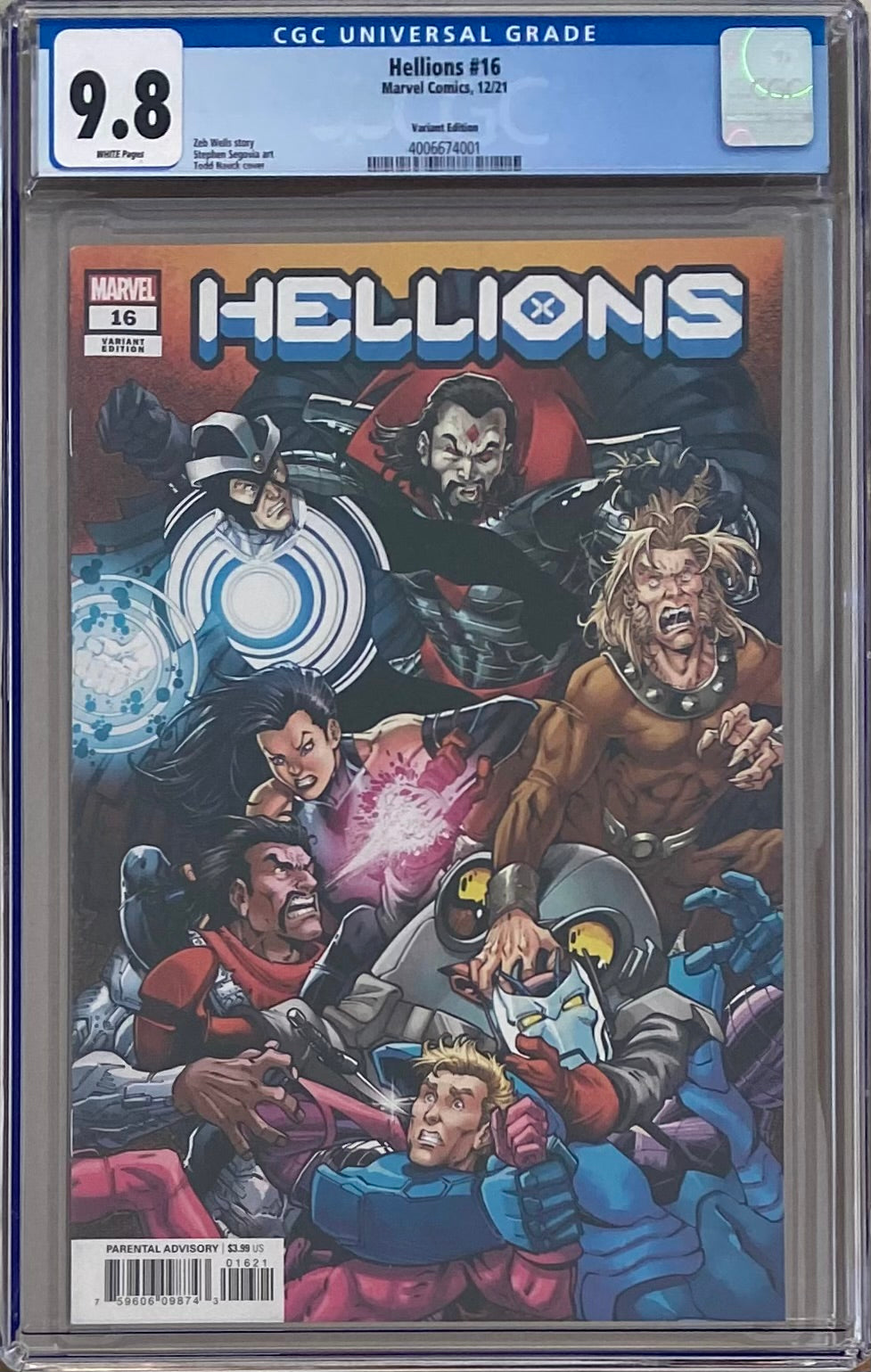 Hellions #16 Nauck Variant CGC 9.8