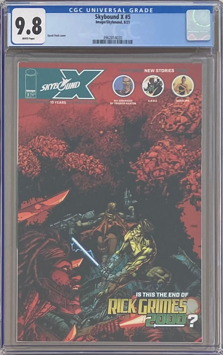 Skybound X #5 CGC 9.8