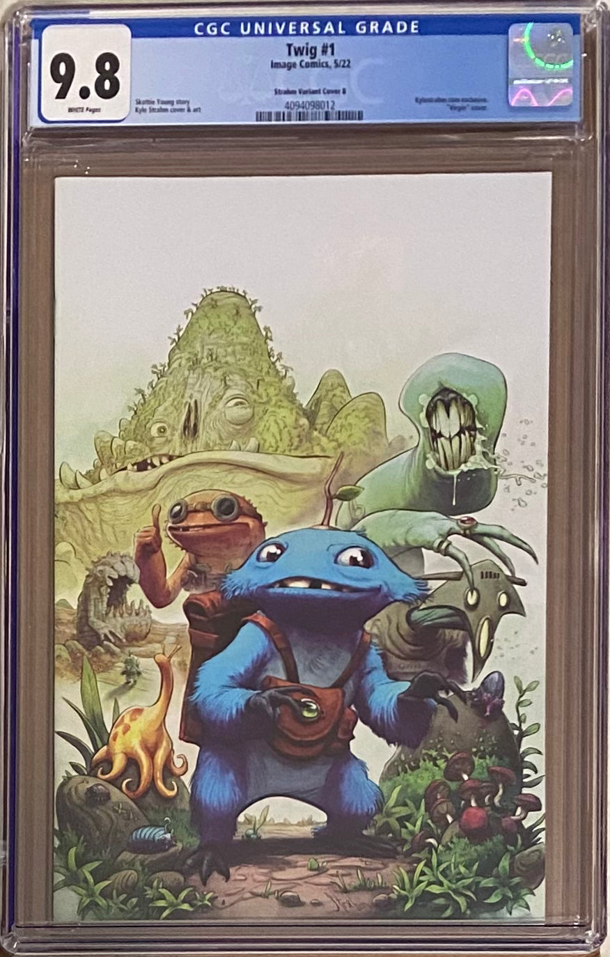 Twig #1 Strahm 1:10 Virgin Retailer Incentive Variant CGC 9.8