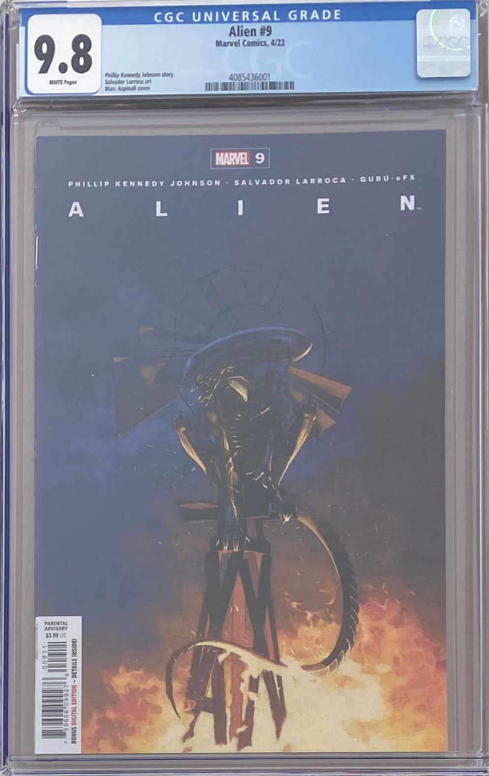 Alien #9 CGC 9.8