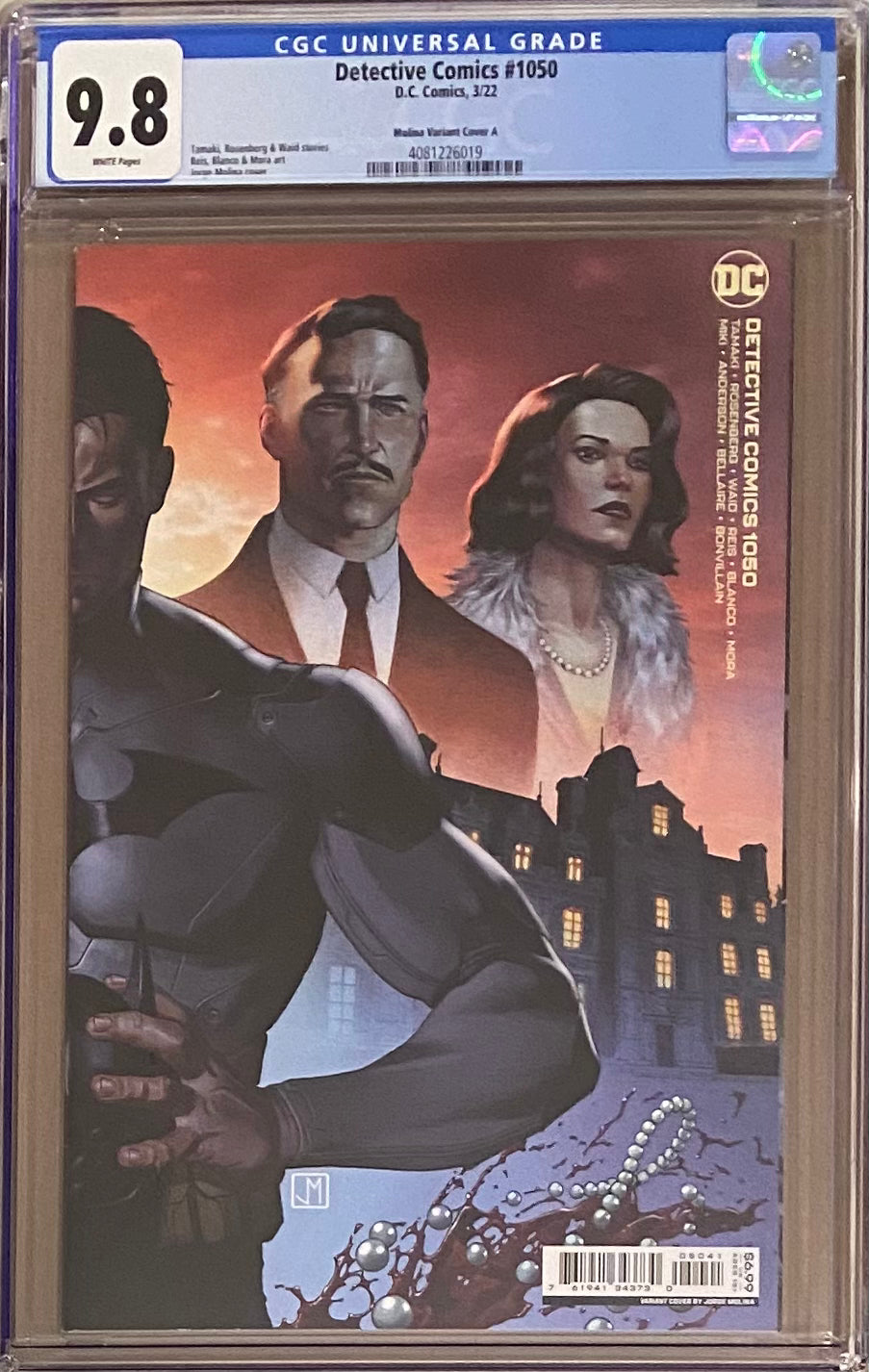 Detective Comics #1050 Molina Connecting Variant A CGC 9.8