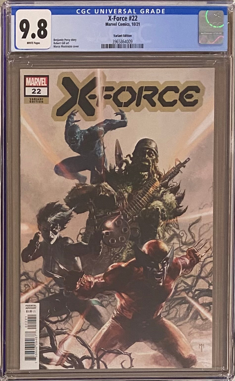 X-Force #22 Variant CGC 9.8