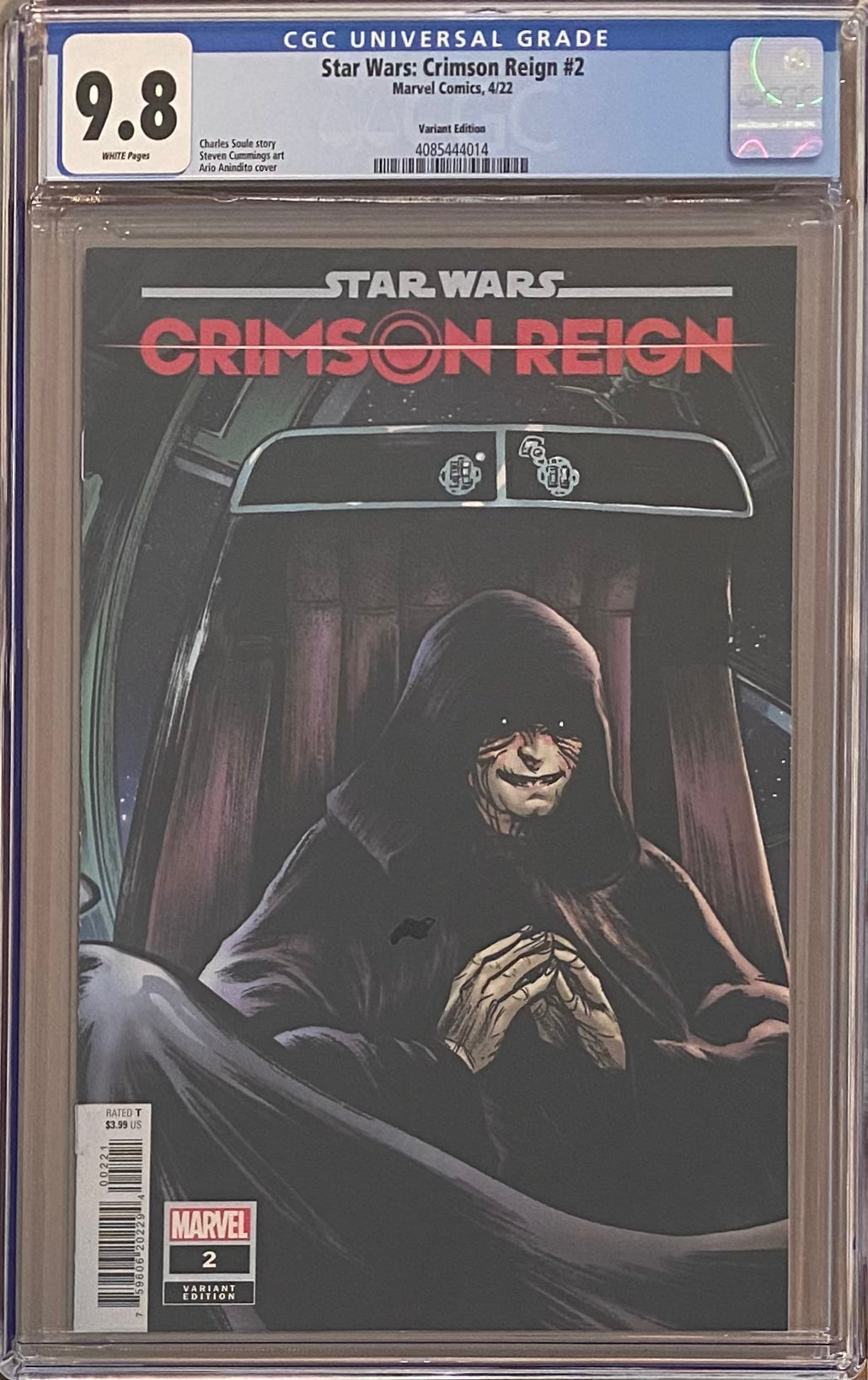 Star Wars: Crimson Reign #2 Anindito Variant CGC 9.8