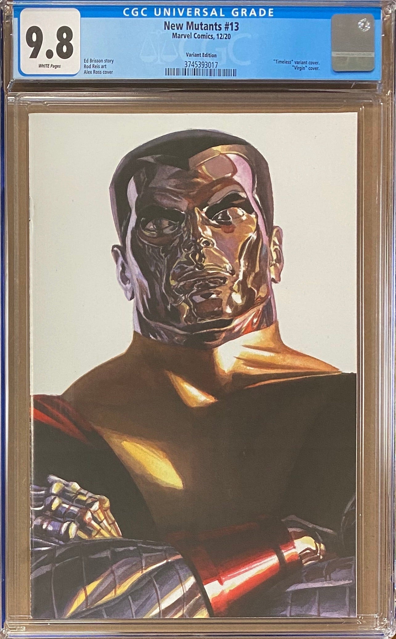 New Mutants #13 Alex Ross Colossus "Timeless" Variant CGC 9.8