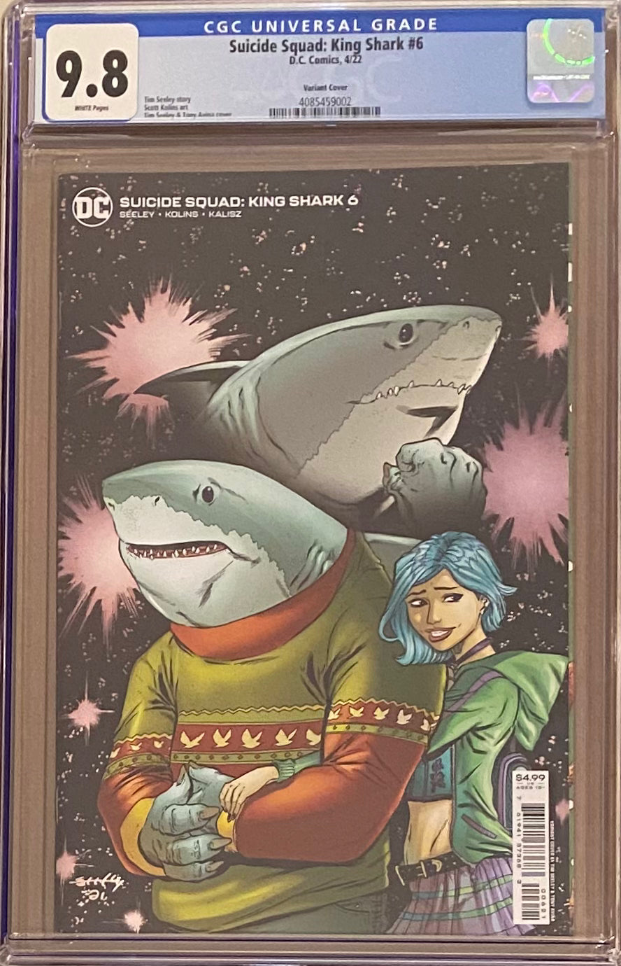 Suicide Squad: King Shark #6 Variant CGC 9.8