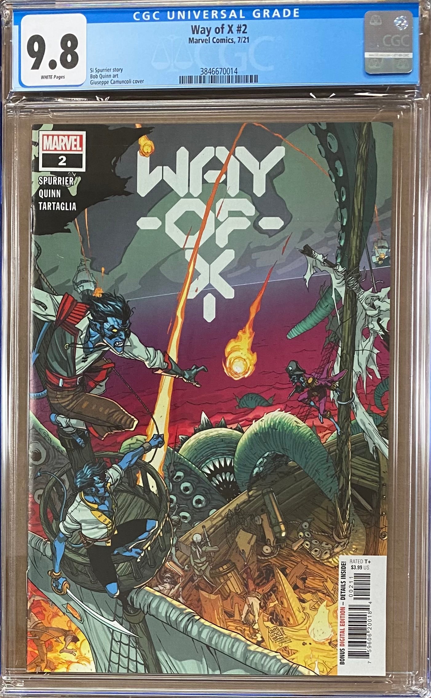 Way of X #2 CGC 9.8