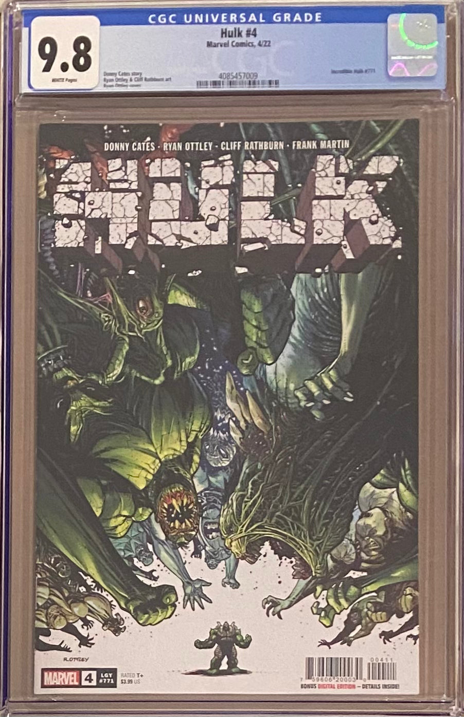 Hulk #4 CGC 9.8 - First Spider-Hulk