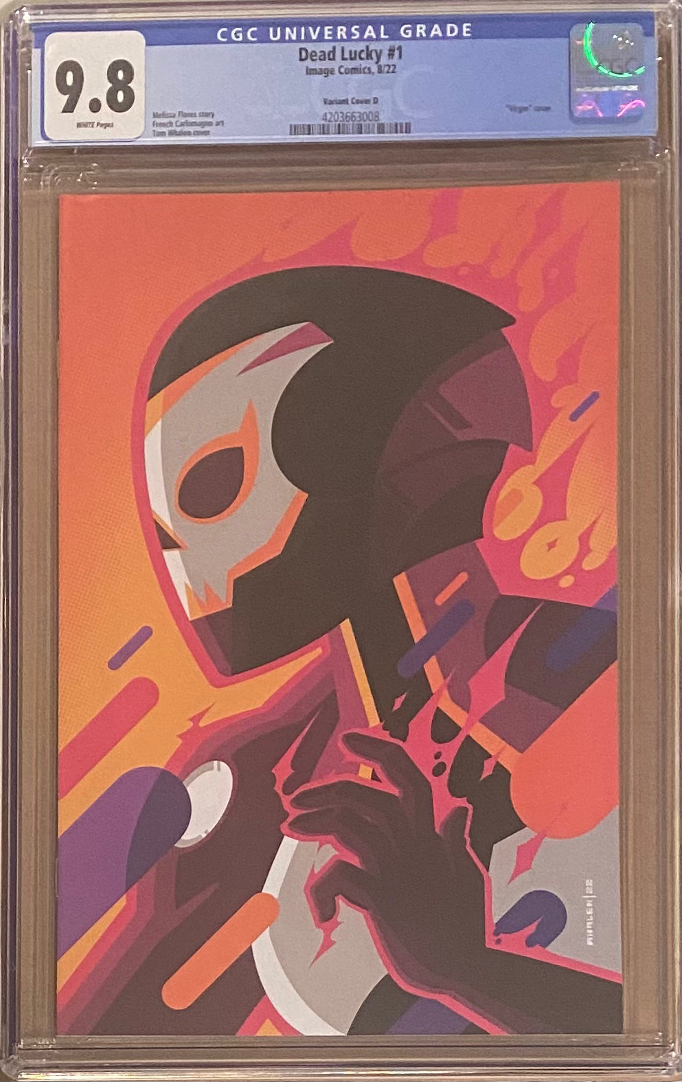 The Dead Lucky #1 Whalen 1:25 Retailer Incentive Variant CGC 9.8