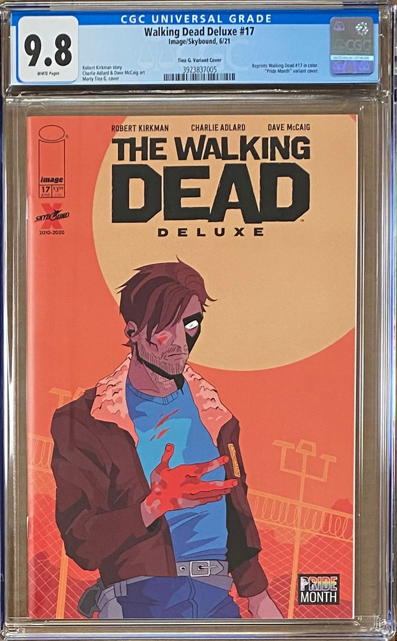Walking Dead Deluxe #17 "Pride" Variant CGC 9.8