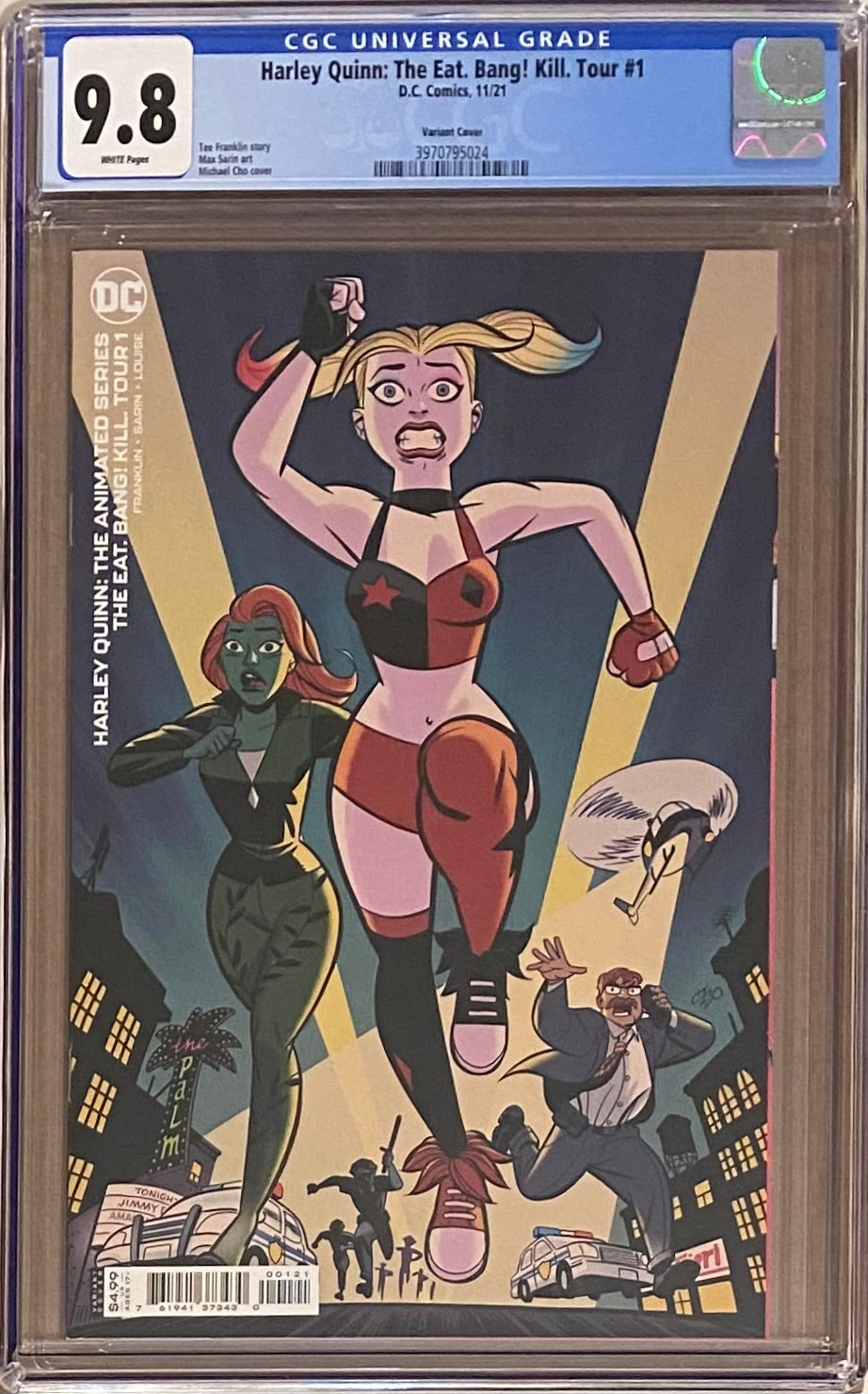 Harley Quinn: The Animated Series - The Eat, Bang! Kill Tour #1 Variant CGC 9.8