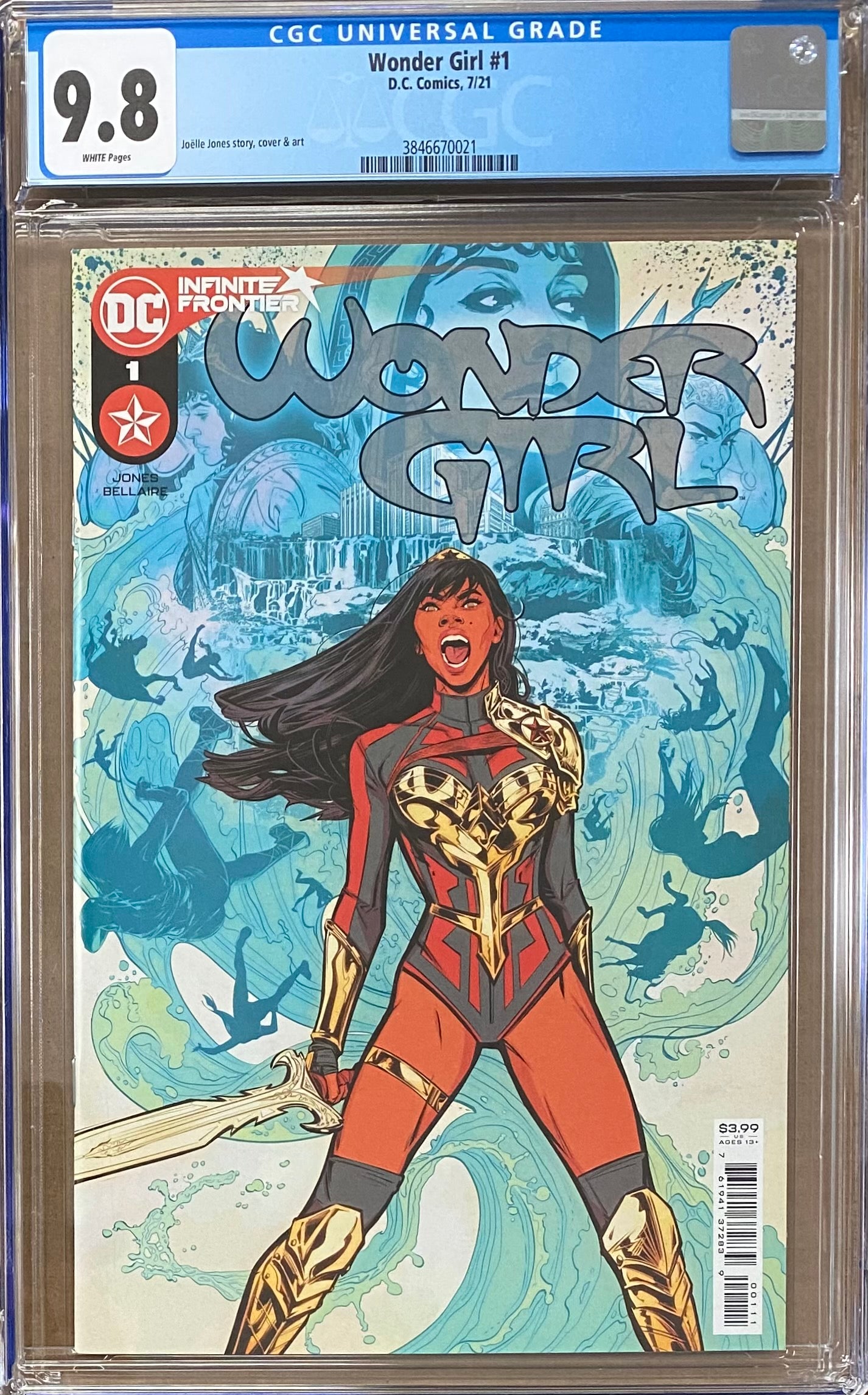 Wonder Girl #1 CGC 9.8