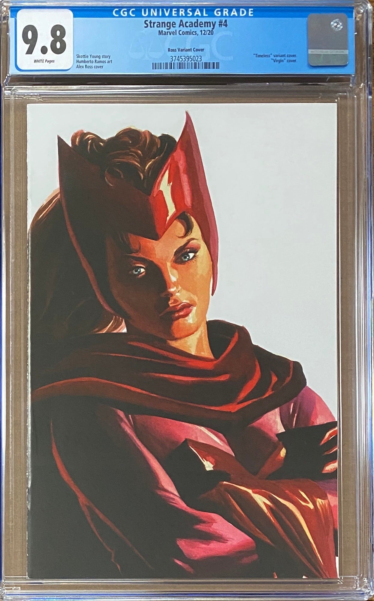 Strange Academy #4 Alex Ross Dr. Scarlet Witch "Timeless" Variant CGC 9.8