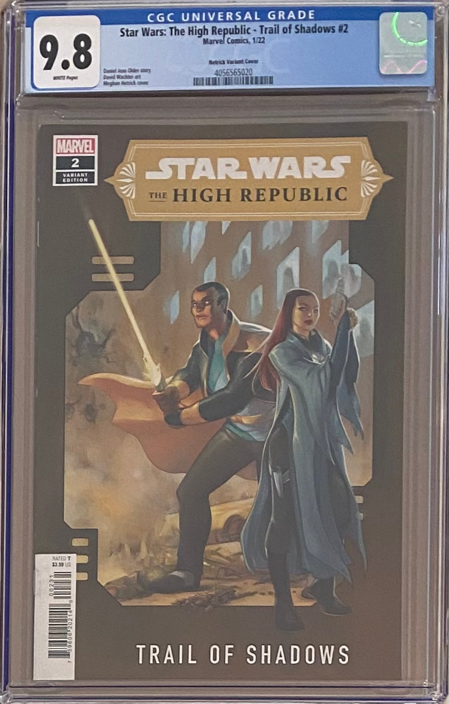 Star Wars: The High Republic - Trail of Shadows #2 Variant CGC 9.8