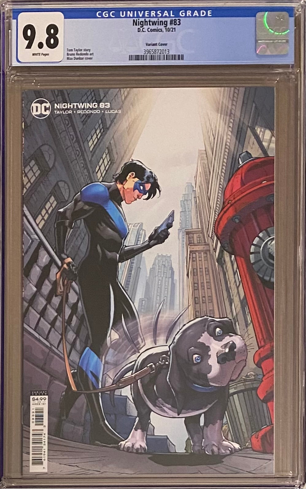 Nightwing #83 Variant CGC 9.8