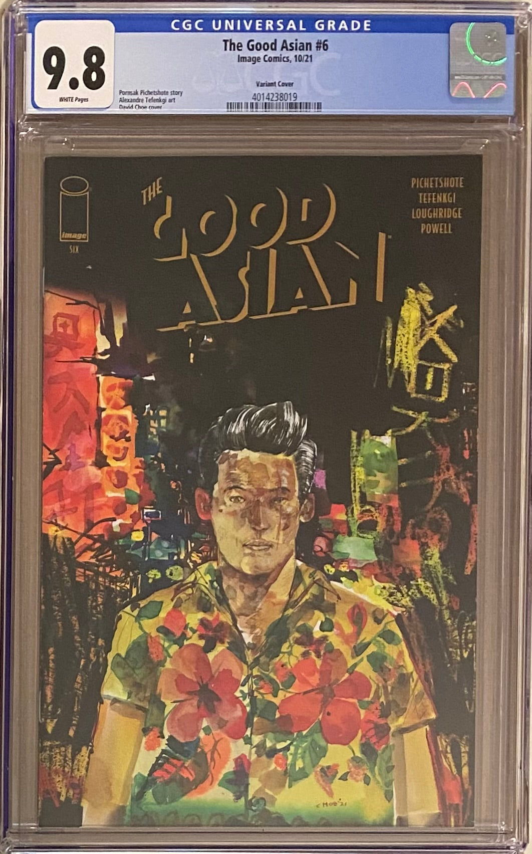 The Good Asian #6 Variant CGC 9.8