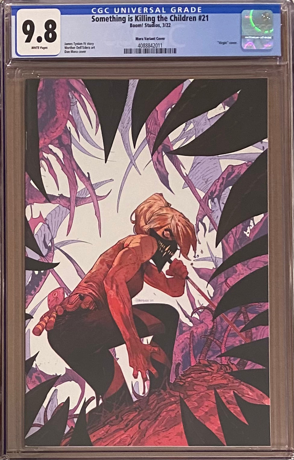 Something is Killing the Children #21 Mora 1:25 Retailer Incentive Variant CGC 9.8