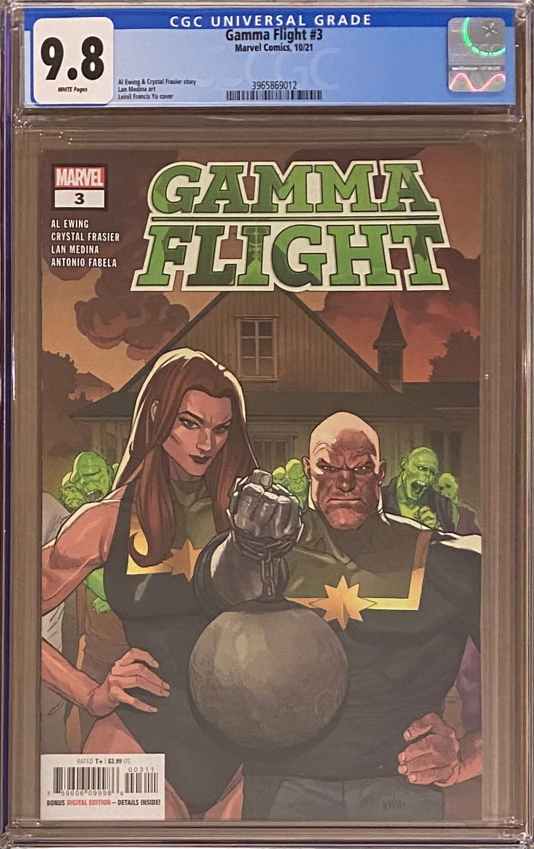Gamma Flight #3 CGC 9.8