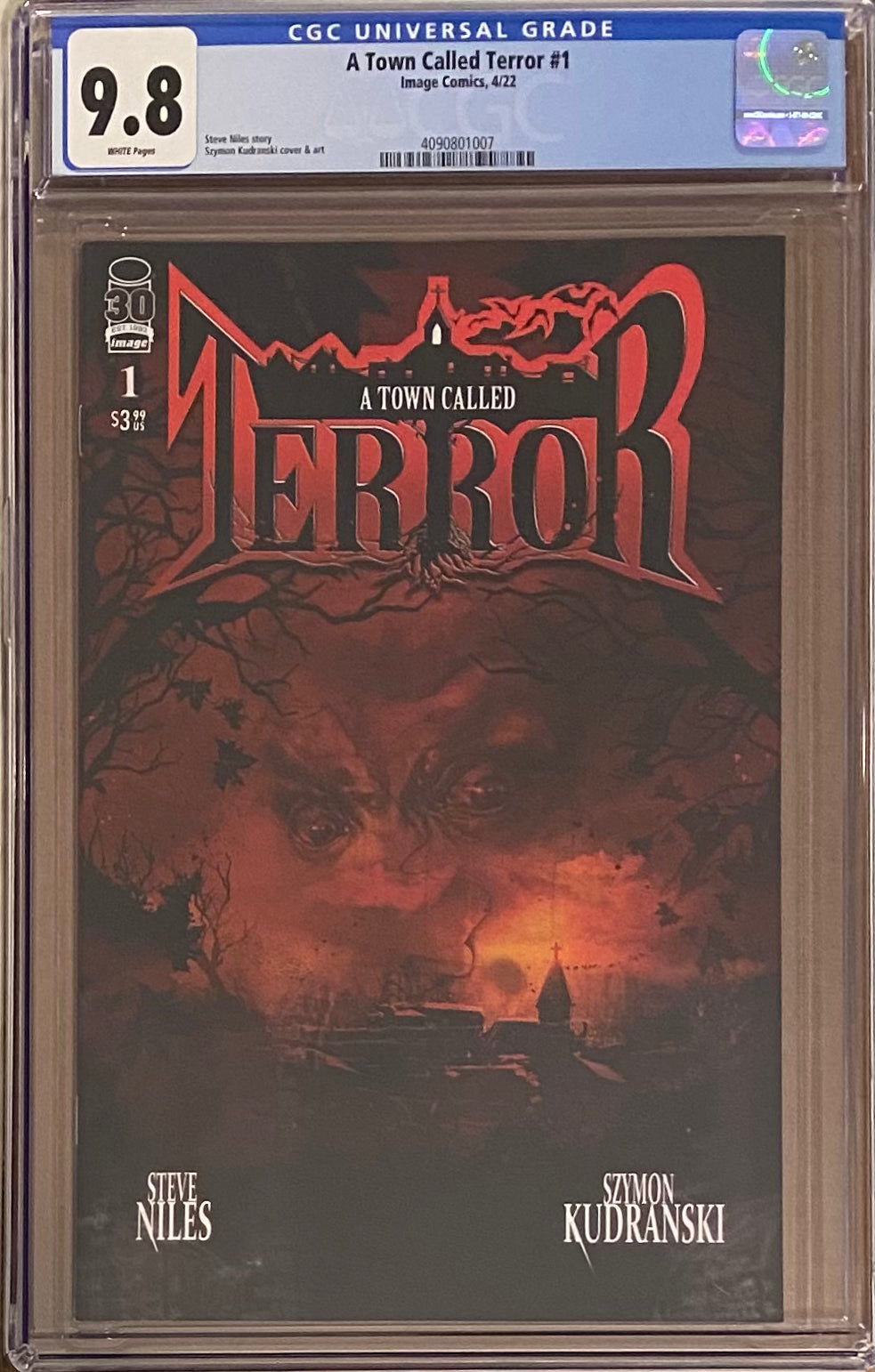 A Town Called Terror #1 CGC 9.8