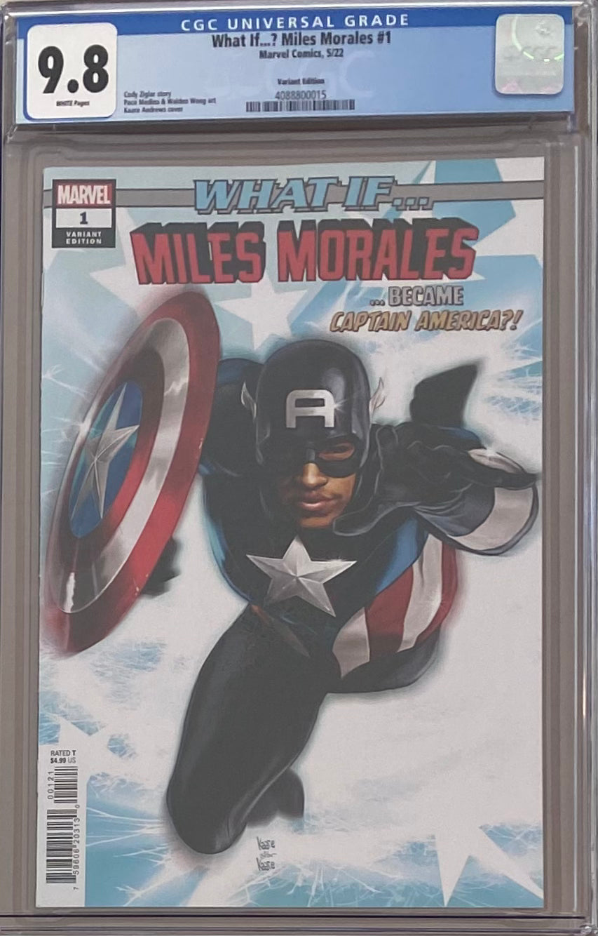 What If... Miles Morales #1 Andrews Variant CGC 9.8