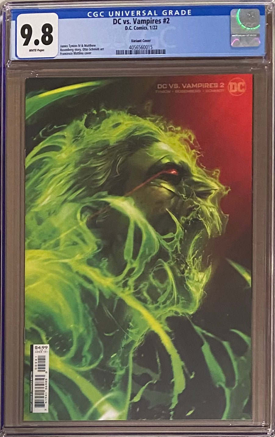 DC vs. Vampires #2 Mattina Variant CGC 9.8