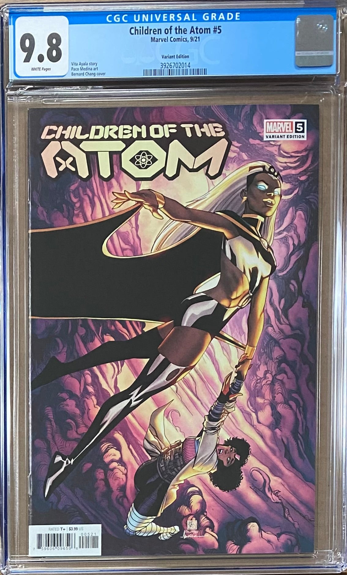 Children of the Atom #5 Variant CGC 9.8