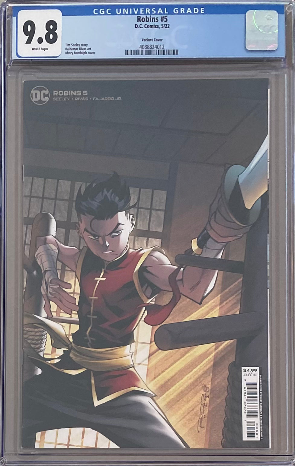 Robins #5 Variant CGC 9.8